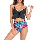 Notre tankini femme est spécialement conçu pour vous mettre en valeur. La coupe gainante et le haut de tankini ajusté avec le shorty ou le bas taille haute travaillent ensemble pour affiner la silhouette et offrir un effet ventre plat. Ce maillot de bain gainant ventre plat vous assure un maintien optimal tout en douceur, pour une confiance absolue sous le soleil.