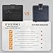 EVERKI Men RFID Blocking Wallet Slim Bifold, Black