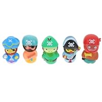 DECHOUS Vinyl Pirate Finger Puppet for Educational Hand Figurines for Storytelling and Early Learning Interactive Finger Gloves for Home and Kindergarten Play