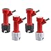 PERA 2 Pair Pin Lock coupler Barb Gas&Liquid Quick Disconnects Set