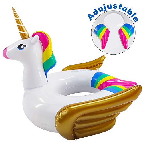 Unicorn Pool Float for Kids Swim Floats for Toddlers Age 3-6 Years Inflatable