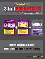 Preston Lee’s 3-in-1 Book Series! Beginner English, Conversation English Lesson 1 – 20 & Beginner English 100 Word Searches For Chinese Speakers B08KH3RGHJ Book Cover