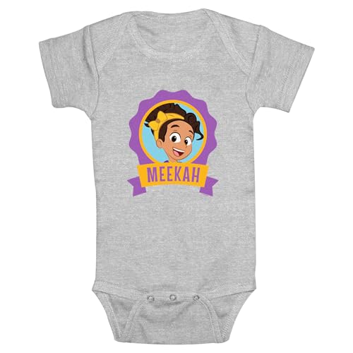 Image of Fifth Sun Infant's Blippi Smiling Meekah Badge Bodysuit