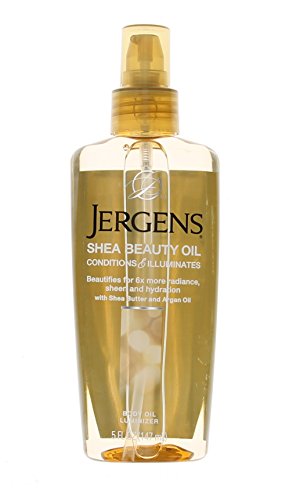 Jergens Shea Beauty Oil Body Luminizer 5 oz (Pack of 4)