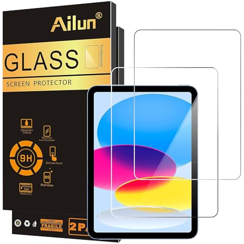 Ailun Screen Protector for iPad 11th A16 2025 [11 Inch] / 10th Generation 2022 [10.9 Inch], Tempered...