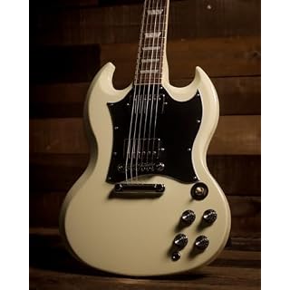 Gibson SG Standard Classic White – Guitare Électrique Double Coupe - Les Beatles, Paul McCartney, John Lennon, RIngo Starr, George Harrison Gibson SG Standard Classic White - Guitare Électrique Double Coupe – Image 5