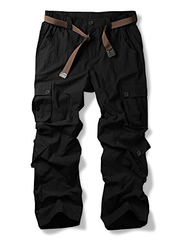 Jessie Kidden Short cargo de randonnée pour homme - Taille élastique - Séchage rapide - Léger - Pour l'extérieur, la marche, la pêche, le safari, le cyclisme Cover