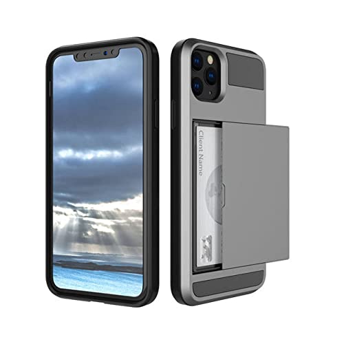 Coque antichoc iPhone 11 Pro fente carte intégrée dos rigide