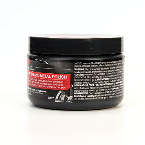 3M 39527 Chrome and Metal Polish - 10 oz.