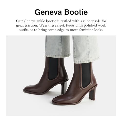 Coach Women's Geneva Leather Bootie Ankle Boot2