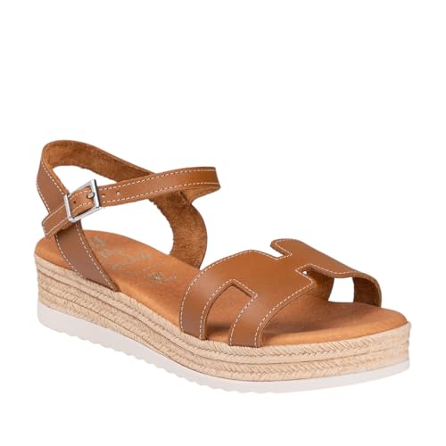 Oh! My Sandals 6011 Sandalia DE Piel Comoda Mujer Cuero 36