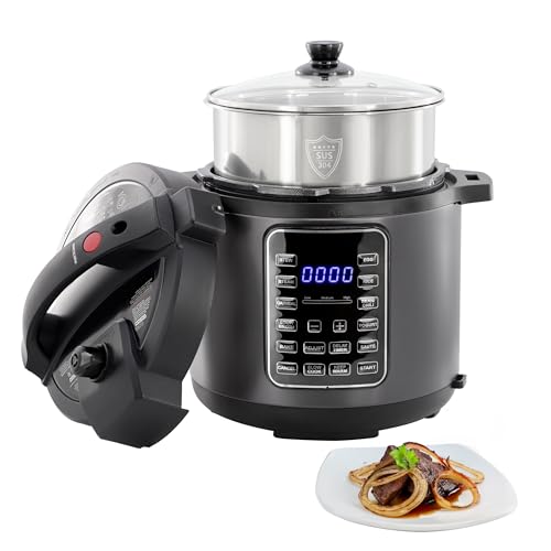 MegaChef 6 Quart 11-in-1 Electric Pressure Cooker