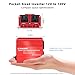 150W Power Inverter, LVYUAN Inverter 12V DC to 110V AC Car Plug in Adapter Outlet Dual 6.2A Charging USB Vehicle Converter for Phone, Laptops, Road Trip Charger