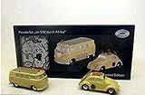 Detailgetreu gearbeitet Schuco Piccolo Set Im VW durch Afrika