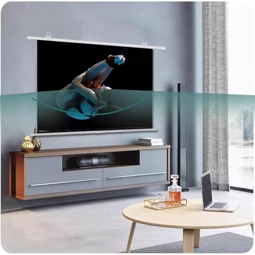Pantalla manual de proyector 72 pulgadas 16:9 miniatura 5