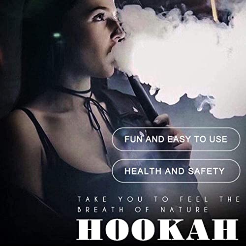 XJHYJS Shisha Set, 50cm Hukahn Single-Tube-legierungshuka, Geeignet Für Familien, Ausländische Hotels, Bars, Clubs… – Bild 5