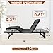 Mixcous King Adjustable Bed Base Frame - Premium Metal, Head & Foot Incline, Wireless Remote, Zero Gravity, Quiet Motor (79