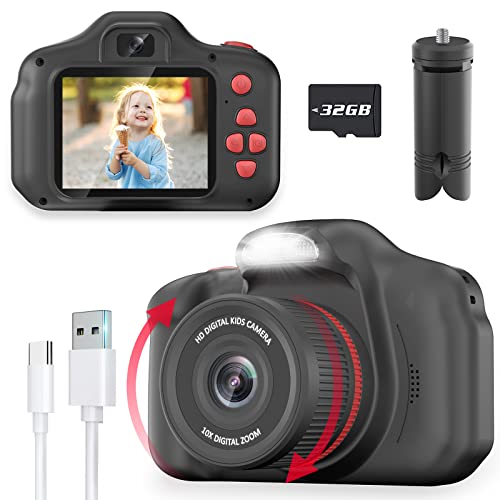 Yoophane Upgrade Kids Selfie Camera,Christmas Birthday Gifts For Kids 6 7 8 9 10 Year Old Boys Girls,2.4 Inch Digital Camera Toys For Kids 3-12 Year Old 1080P Video Recorder With Flash #TOP19