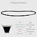 uxcell AX43 EPDM V-Belt, Raw Edge Cogged Industrial Rubber V Belt 1/2
