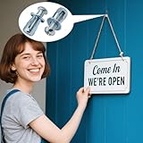 20pcs M4x20 Hollow Door Fixings – Carbon Steel Cavity Anchors for Aluminum, Steel, Iron & Plastic Sheets – Short Profile Wall Fixings for Mirrors, Shelves & Hollow Doors (Silver) - Image 5