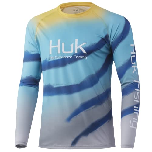 Évitez les coups de soleil avec la chemise de pêche HUK Double Header anti-UV