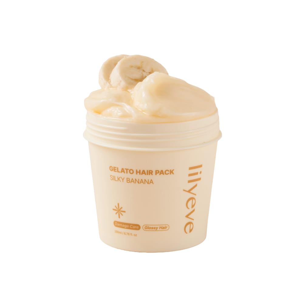 lilyeve REPAIRTURN Gelato Hair Pack Milk Egg Protein for Hair Repair Hair Mask for Split End Smoothing Damaged