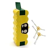 ZZIXUAN Roomba 3000mAh 14.4v Replacement Ni-MH Battery for iRobot Roomba R3 500 510 530 532 535 540 550 560 562 570 580 610 700 760 770 780 790 800 870 880 Vacuum Cleaner