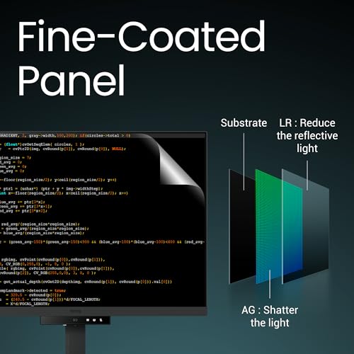 Image of BenQ RD280U 28.2 inch 4K 3840x2560 3:2 Programming Monitor, Eye-Care, Nano Matte Panel, Coding Modes, MoonHalo Backlight, 90W USB-C, KVM, VESA Mount, Developer Monitor (Renewed)