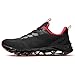 TSIODFO Running Shoes for Women Fashion Athletic Gym Sneakers Tennis Sneakers Comfort Walking Shoes Black Size 7