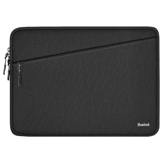 Laptop Sleeve Case 14 inch, Traveling Water Resistant Carrying Notebook Bag with Pocket, Shockproof Protective Laptop Cover Compatible for 14 Inch MacBook Air/Pro, HP, Lenovo, Dell, ASUS, Acer, Black
