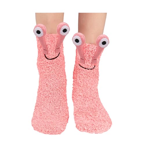 Image of Benefeet Sox Womens Girls Fuzzy Socks with Grips Soft Fluffy Slipper Socks Cute Cozy Winter Socks Christmas Halloween Gifts