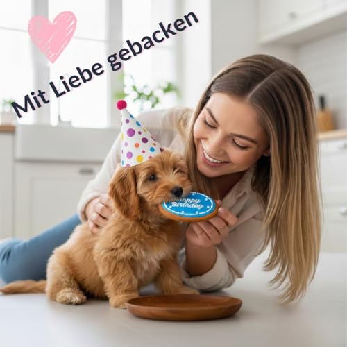 Bubba Rose Hundetorte, Torte, Kuchen, Geburtstagskuchen für Hunde, 10 cm Durchmesser, 150g