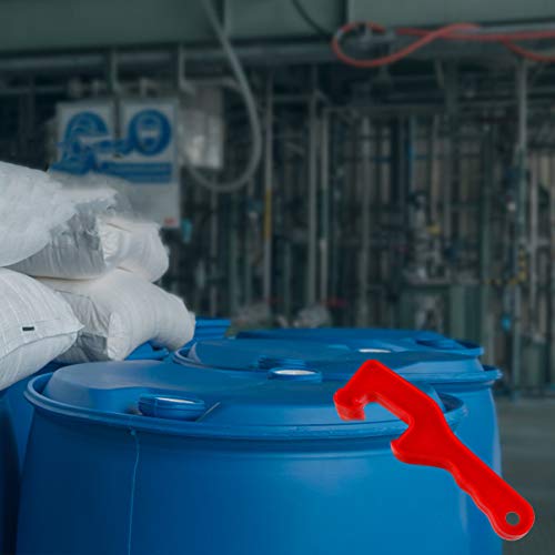 ULTECHVO 4 peças abridor de tampa de plástico de 5 litros abridor de tampa de lata para ferramentas