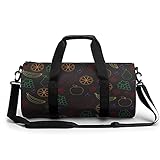 frutos secos beneficios fitness 🌈Material premium: esta bolsa de lona está hecha de tela Oxford, material suave y duradero. Es resistente al desgaste, transpirable y resistente a las arrugas.