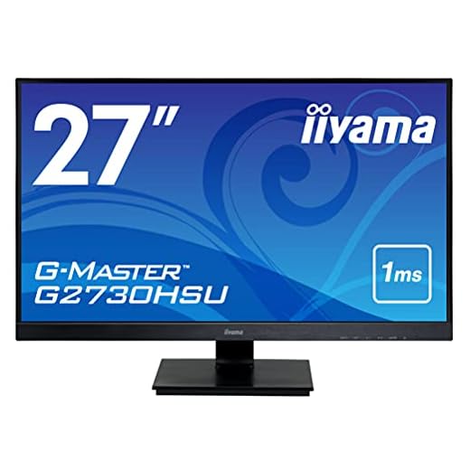 Ecran iiyama 27" G-Master G2730HSU-B1 Black Hawk, FHD@75hz, FreeSync, ACR, VGA/HDMI/DP/USB, Black Tuner, freesync, speakers