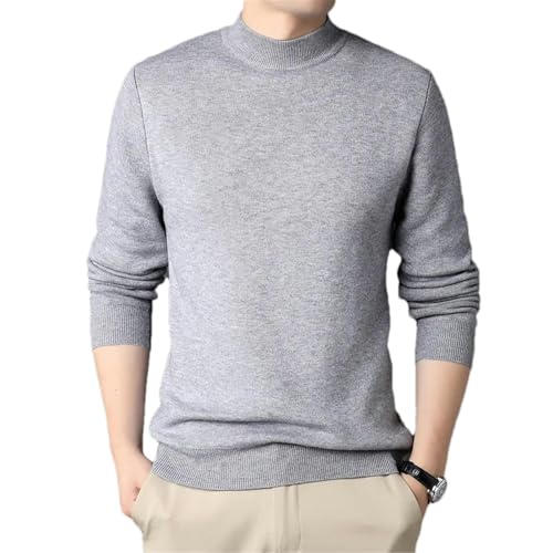 Men's Cashmere Sweater Half Turtleneck Men Sweaters Knit Pullovers for Male Slim Knitwear Man Sweater 5