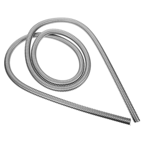 LOLIPPYY Protector Metálico Cable Flexible Inoxidable Manguito para Organización y Protección de Cables Resistente y Duradero para Uso Industrial y Doméstico Metros
