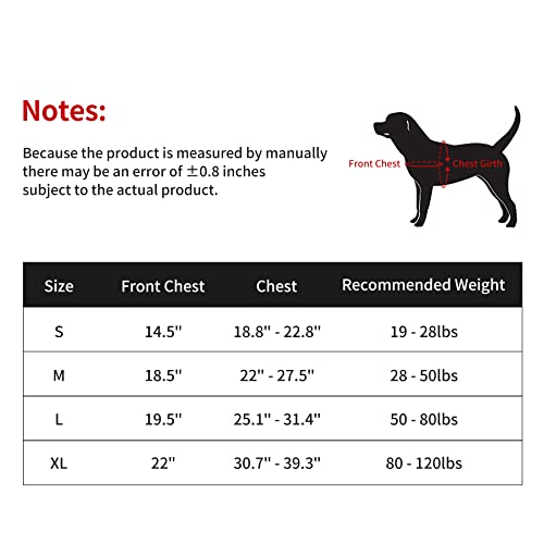 Annchwool No Pull Dog Harness With Soft Padded Handle,Reflective Strip Escape Proof And Quick Fit To Adjust Dog Harness,Easy For Training Walking For Small & Medium And Large Dog(Brown,S) #TOP4