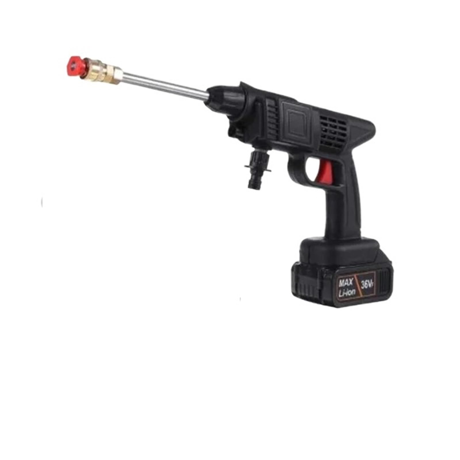 Idropulitrice ad alta pressione senza fili, macchina for schiuma for lavaggio auto ricaricabile, pistola acqua elettrica da giardino regolabile for batteria 36 V(1 batteries sets)