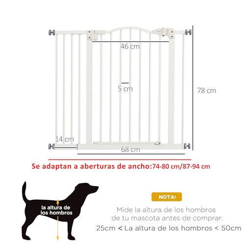 Barrière de sécurité pour chien extensible pour empêcher l'accès aux zones à risque