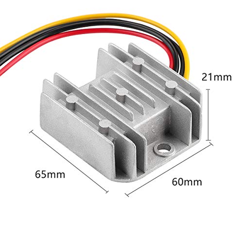 Image of Voltage Reducer DC 8V-40V to 12V 3A 36W Automatic Buck Boost Converter Step Down Up Regulator Waterproof Module Transformer for Golf Cart Club Car