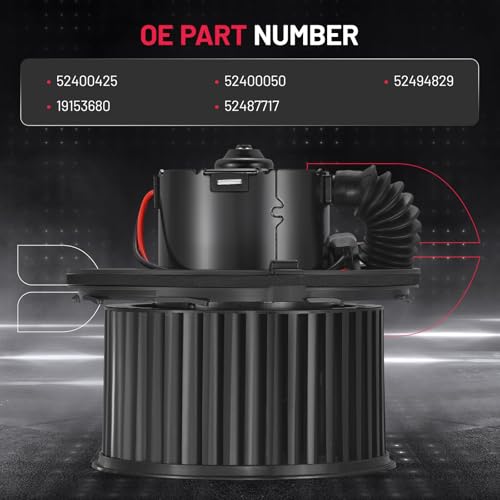 Image of BDFHYK AC Heater Blower Motor Fan Compatible with Escalade EXT Avalanche Silverado Suburban Sierra 1500 2500,HVAC Blower Motor Assembly 52400425 52400050