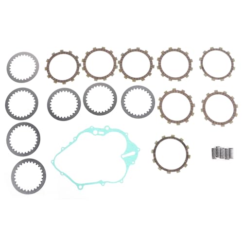 Discos del kit de embrague Discos Springs Junta 5y1163210000 Fit For 660R YFM660R Reemplazo de servicio pesado Directo de aleación de aluminio Presoras de fricción