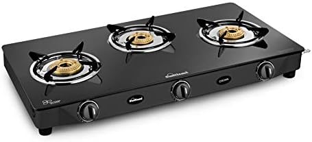 sunflame gas stove 3 burner crown