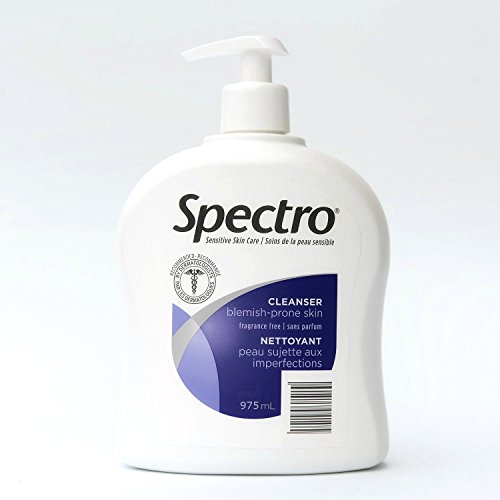 Spectro Facial Cleanser Jel for Blemish Prone Skin Fragrance-Free (975 millilitres /32.9 fl oz)