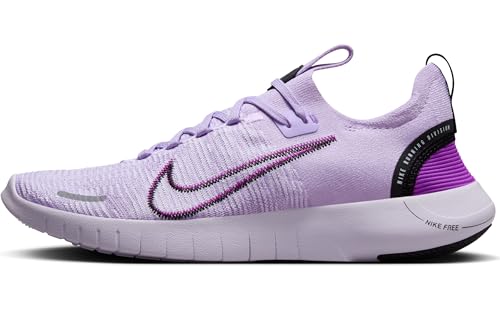 Nike Trainingsschuh Damen Free Rn FK Next Nature, Lilac Bloom/Black-Barely Grape, DX6482-500, 40 EU (W 8.5 US)