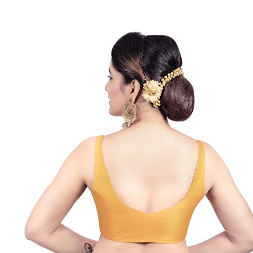 Image of Biyu Being With You Women's Art Silk Saree Blouse