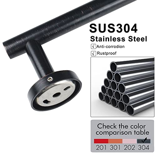 Cilee Oil Rubbed Bronze Toilet Paper Holder,Bathroom Tissue Holder Paper Roll,Sus304 Stainless Steel Toilet Roll Holder For Bathroom, Kitchen, Washroom Wall Mount (Oil Rubbed Bronze) #TOP5