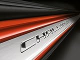 2008-2013 Dodge Challenger Stainless Steel Door Sill Entry Guards w/ Challenger Logo