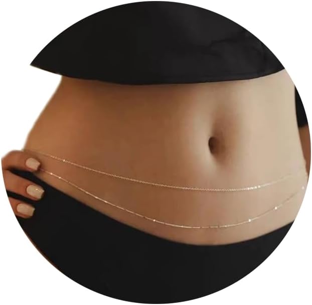 Sexy Simple Waist Chain Simple Bikini Belly Chains Summer Body Chain Beach Body Accessories Jewelry for Women